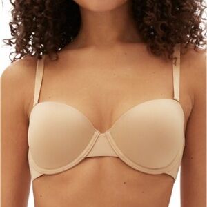 Gap GapBody Everyday Essentials Multi-Way Bra in Beige 32C